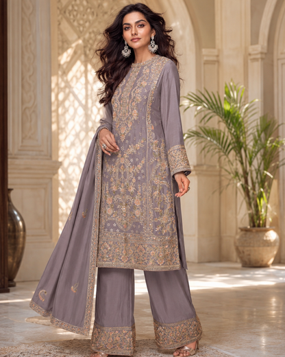 Nafisa Straight Cut Suit