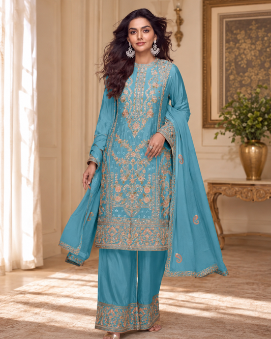 Nafisa Straight Cut Suit