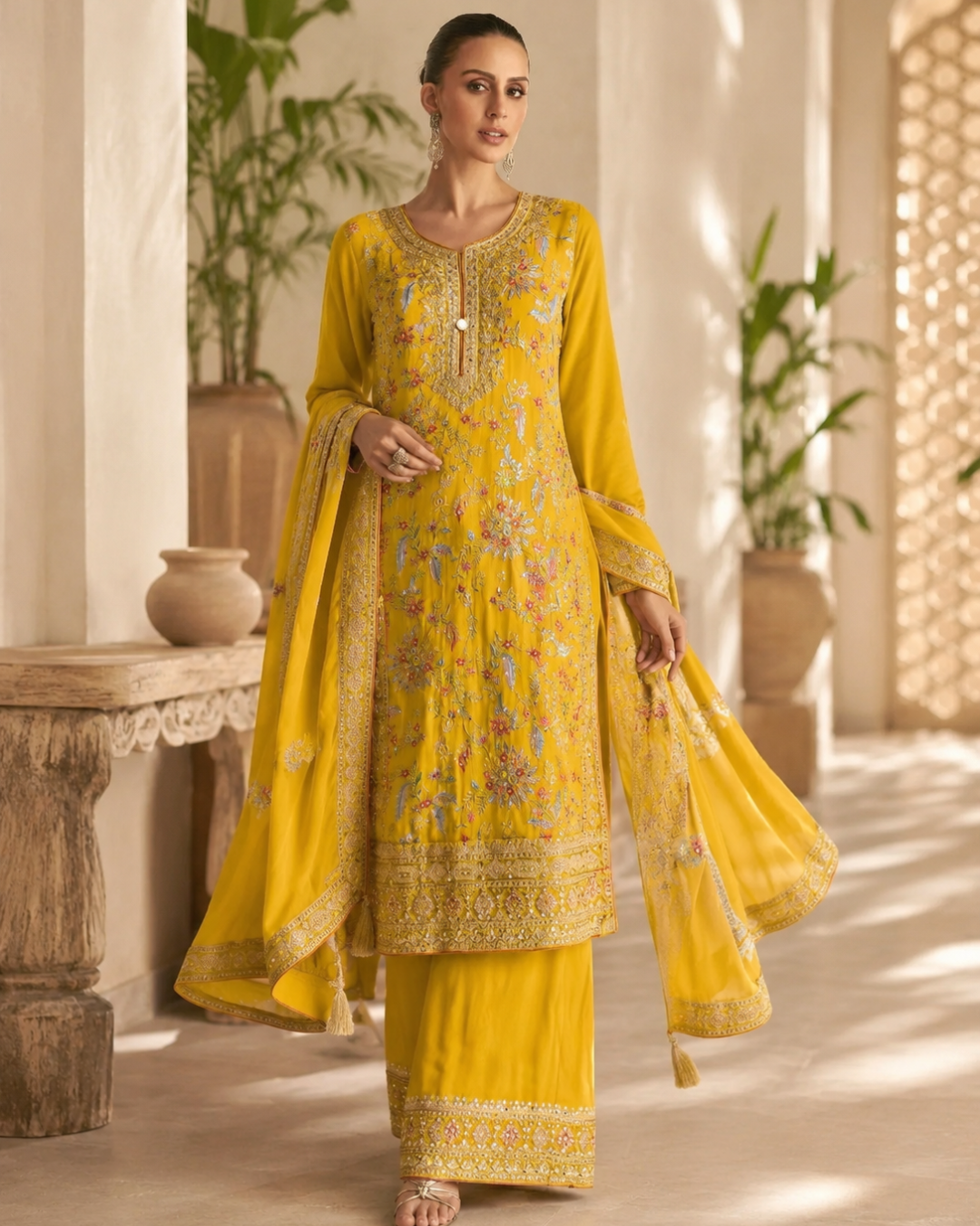 Suhaila Palazzo Suit