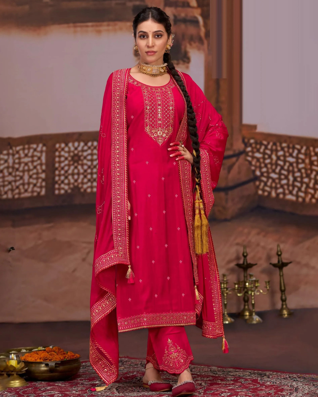 Saumya Straight Cut Suit