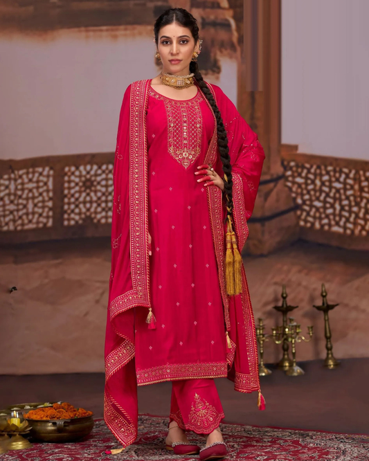 Saumya Straight Cut Suit
