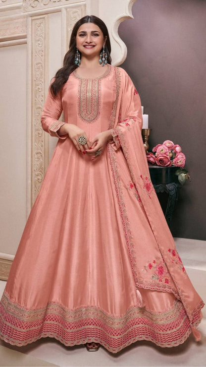 Ayra Silk Anarkali Set