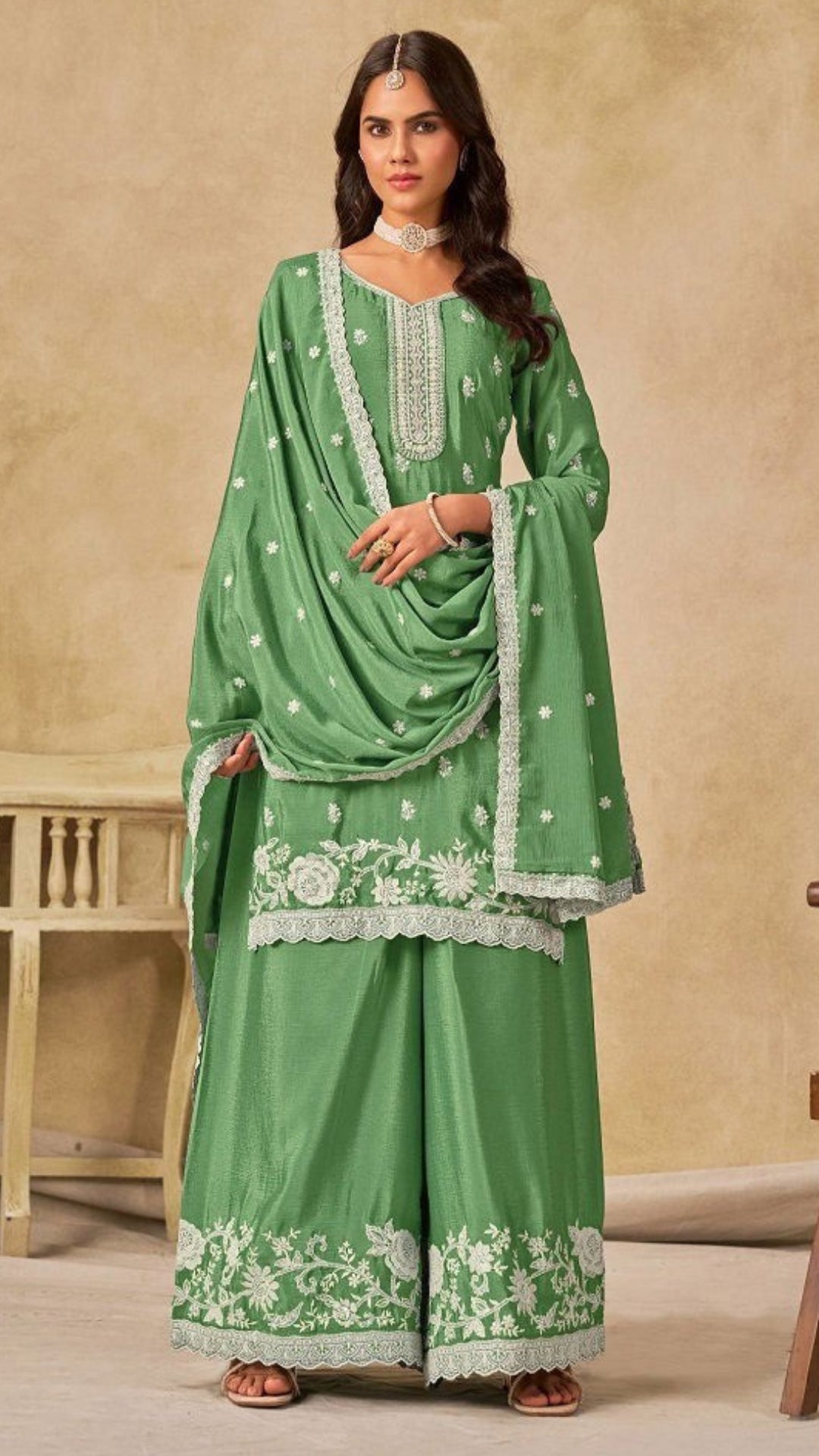 Riyaan Palazzo Suit Set