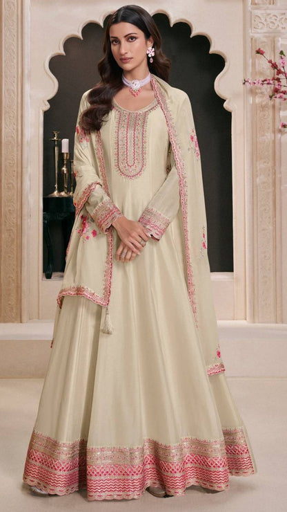 Ayra Silk Anarkali Set