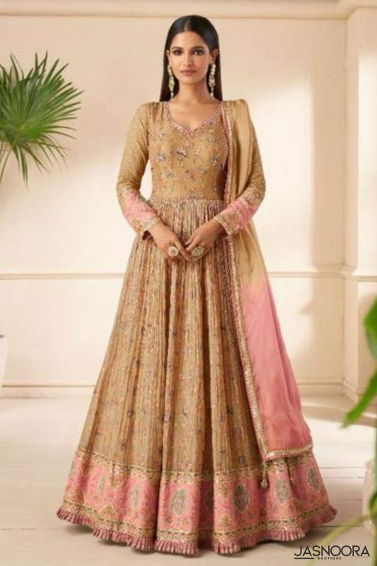 Vanira Designer Gown with Dupatta