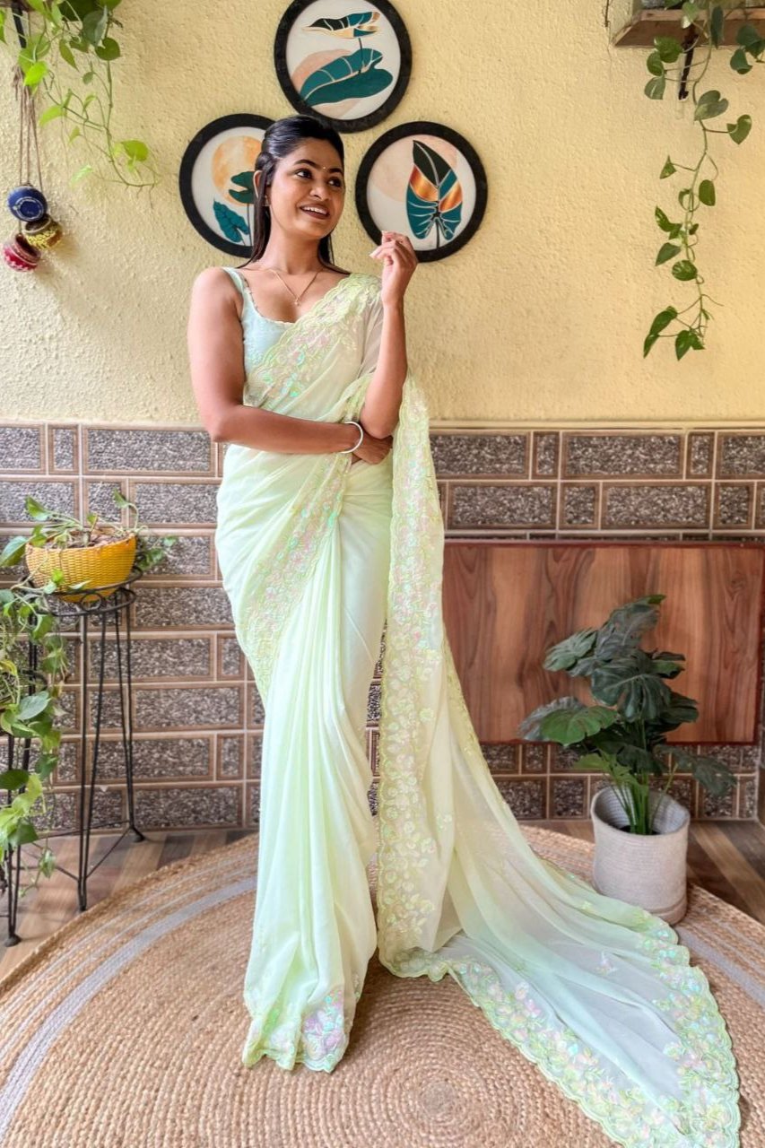 Varnika Saree - Green