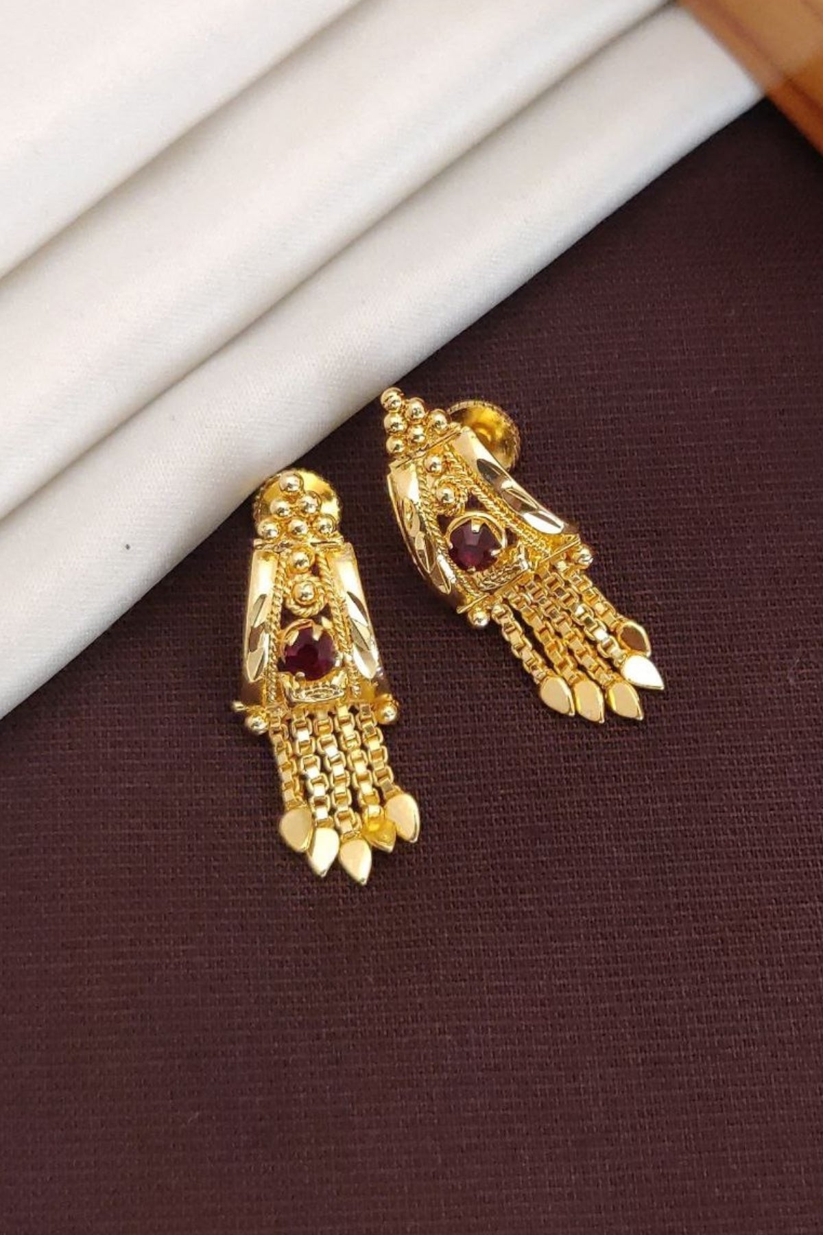 Vriti Micro Gold Earrings