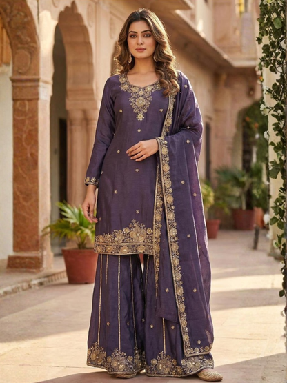 Zaina Palazzo Suit