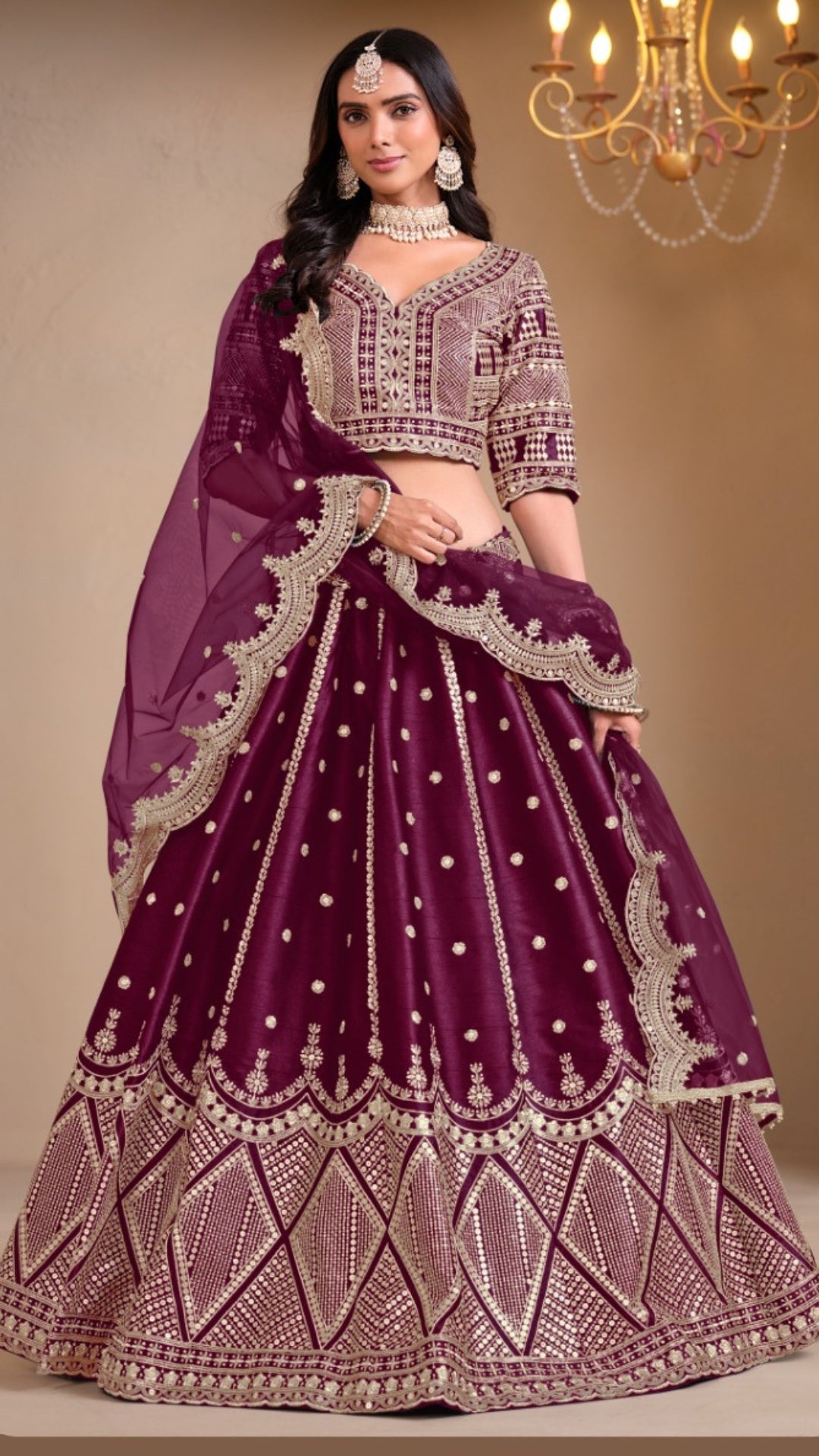 Zaraaya Designer Lehenga Choli Set